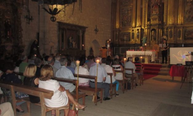 Cerca de 200 personas asisten a un concierto poético en Valdenebro