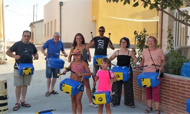 San Pelayo se acerca a la percusión a través de un taller