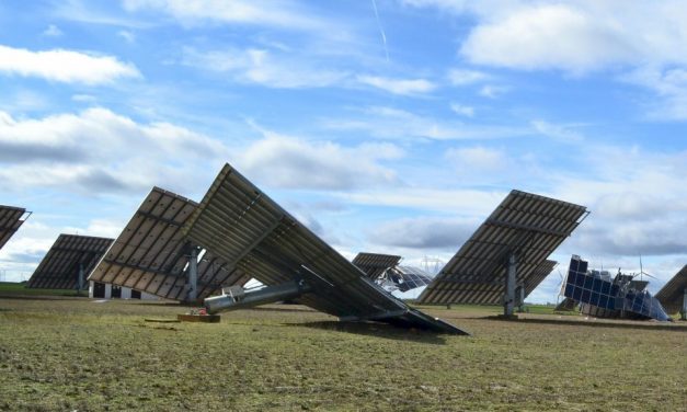 Las consecuencias de ‘Gloria’ en un parque solar de La Mudarra, a punto de terminar de ser evaluadas