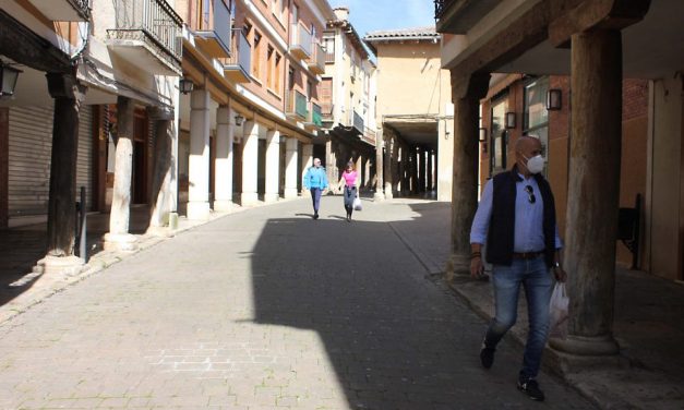 El Ayuntamiento de Rioseco lanza unas recomendaciones para mantener la distancia social en las aceras