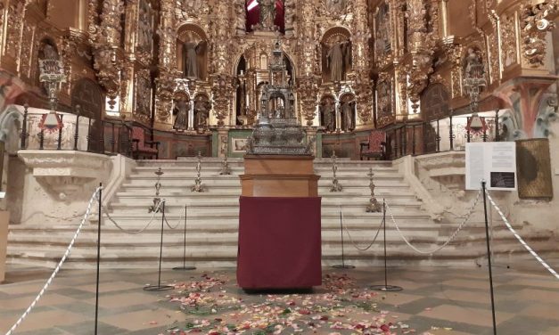 El Museo de San Francisco expone la custodia de Antonio de Arfe de 1554 como pieza de la semana para celebrar el Corpus Christi