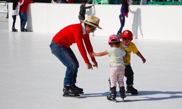 Villafrechós acogerá una pista de hielo ecológico a partir del próximo viernes
