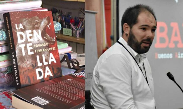 El escritor villalpandino Eduardo Fernán López publica ‘La Dentellada’
