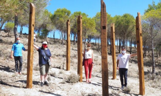 San Pelayo inaugura ‘El bosque comunero’, una «sala de exposiciones en plena naturaleza» con la revolución comunera como hilo conductor