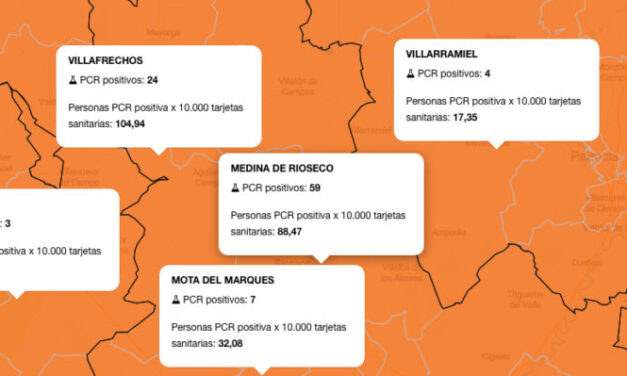 Aumentan los contagios en las ZBS de Rioseco, Villafrechós y Mota