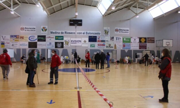 El Polideportivo de Rioseco acoge la vacunación infantil el 17 de diciembre