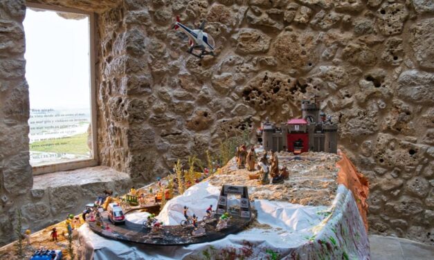 El ‘Belén Ciclista’ de Urueña se puede visitar en el Centro e-LEA