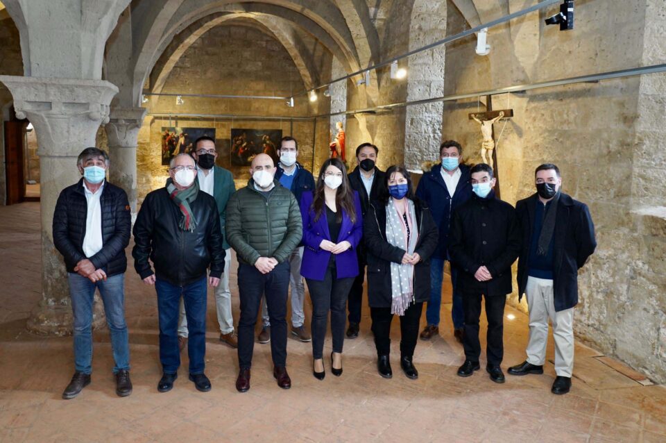 La Diputación de Valladolid y la Fundación Las Edades del Hombre restauran la talla del Martirio de San Sebastián de Aguilar de Campos