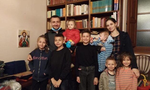 Rioseco Recibe a la primera familia de refugiados ucranianos