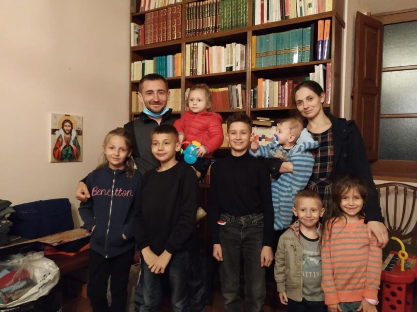Rioseco Recibe a la primera familia de refugiados ucranianos
