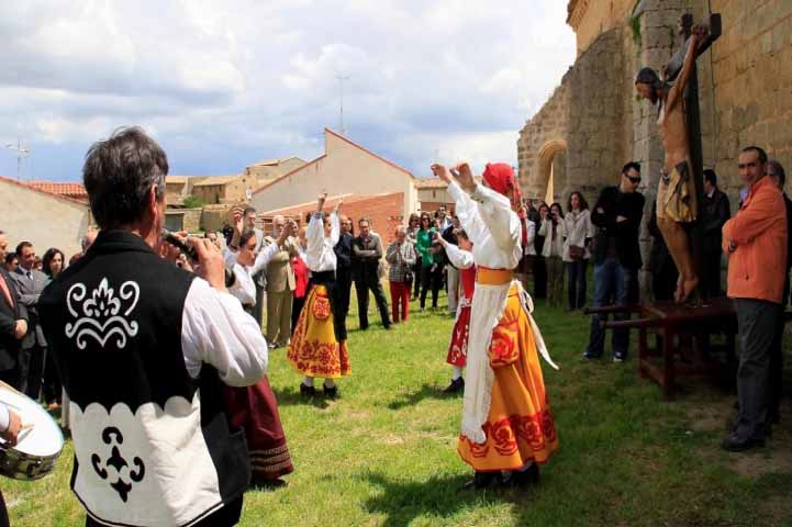 Palacios de Campos celebra este fin de semana sus fiestas en honor al Santísimo Cristo de las Aguas