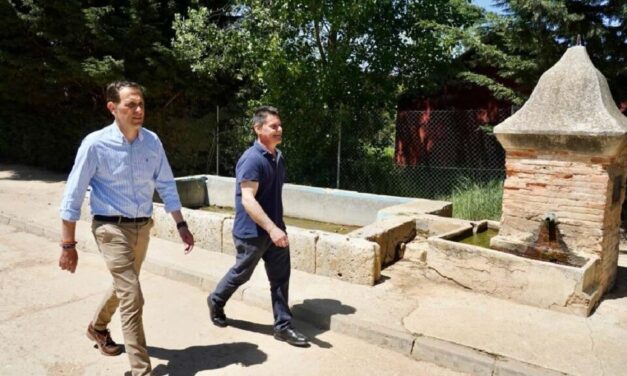 El presidente de la Diputación de Valladolid realiza una visita institucional a Villabrágima, Pozuelo de la Orden y Villafrechós