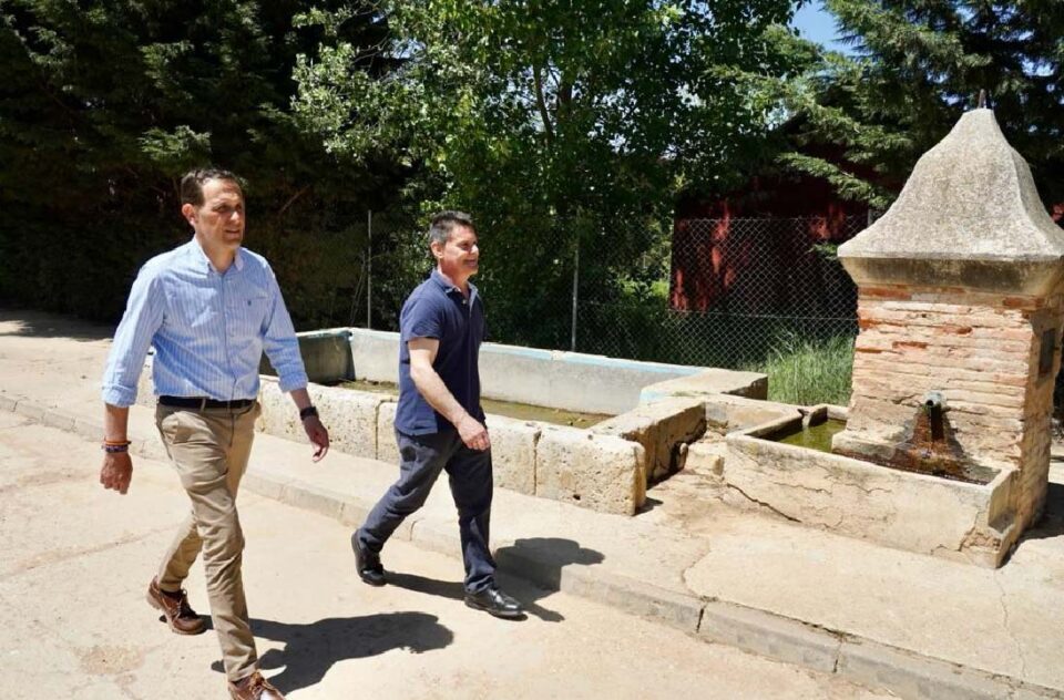 El presidente de la Diputación de Valladolid realiza una visita institucional a Villabrágima, Pozuelo de la Orden y Villafrechós