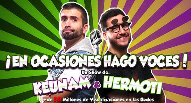 La parodia musical ‘En ocasiones hago voces’ será el espectáculo de ‘Las veladas en los Castillos’ en Montelagre