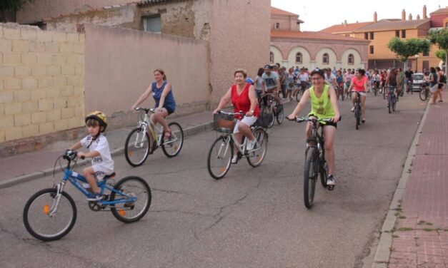 Las bicicletas toman las calles de Villalpando
