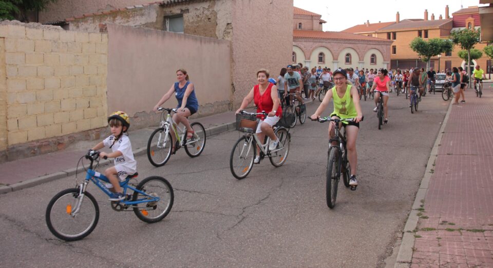 Las bicicletas toman las calles de Villalpando