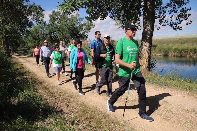 Pasos verdes contra el cáncer en Medina de Rioseco