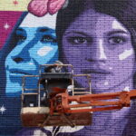 Rioseco estrena mural gigante por la igualdad
