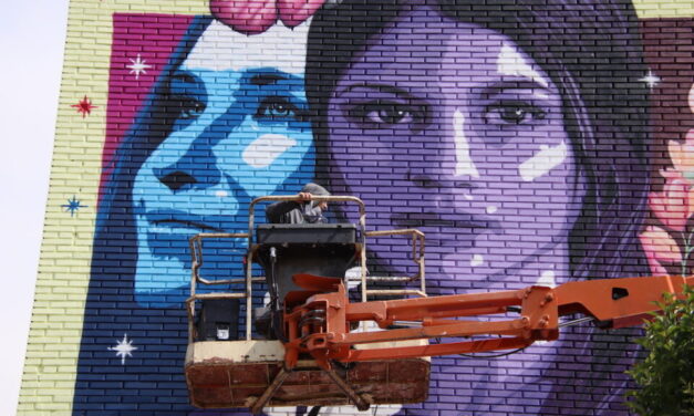 Rioseco estrena mural gigante por la igualdad