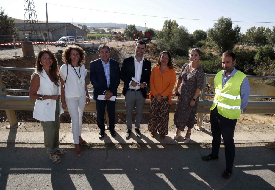 La Junta invierte más de 400.000 euros en la mejora de la seguridad vial de la VA-913 dentro del término municipal de Rioseco