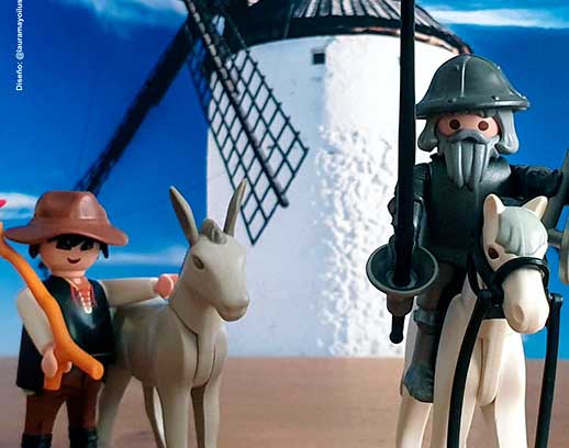 El Centro e-LEA de Urueña acoge la muestra ‘Clásicos de la literatura en Playmobil’