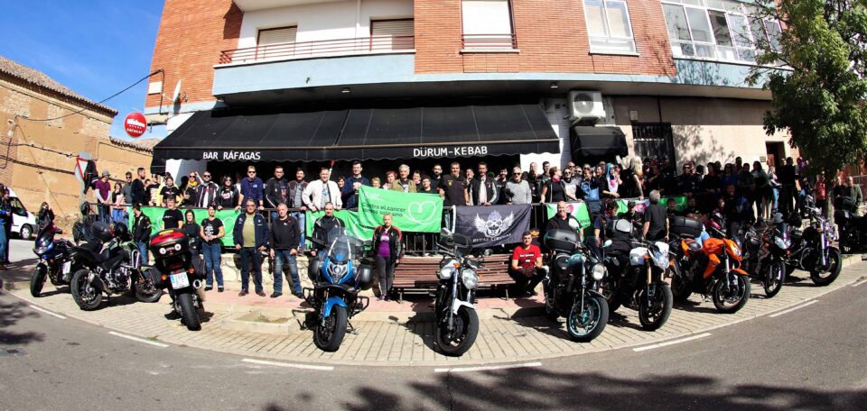 La Quedada Motera Solidaria del Bar Ráfagas recauda 800 euros