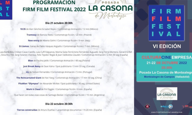 La Casona de Montealegre acoge a partir de mañana el ‘Firm Film Festival’