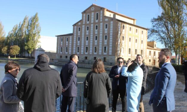 Rioseco inaugura la rehabilitación de la fábrica de harinas ‘San antonio’