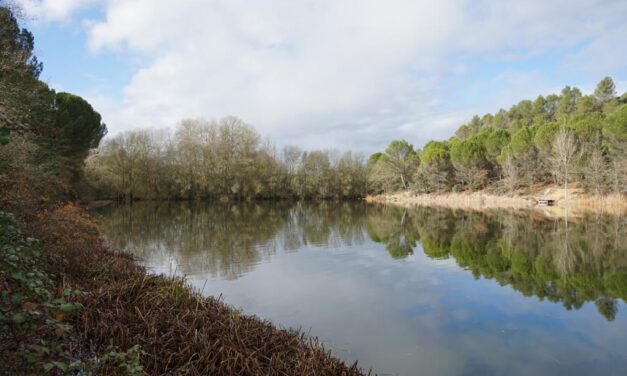 Las lluvias de las últimas semanas permiten que el pantano de la Santa Espina recupere todo su caudal