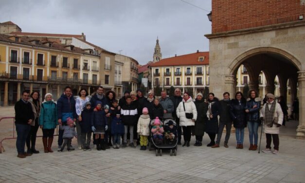 Concentración silenciosa en Medina de Rioseco en solidaridad con Ucrania
