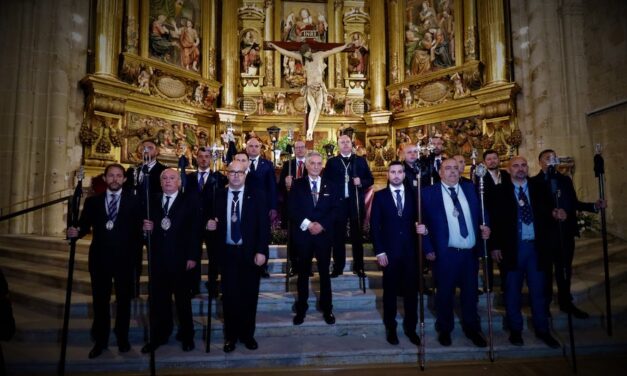 Artemio Domínguez destaca los valores de la Semana Santa de Rioseco en un emocionante pregón