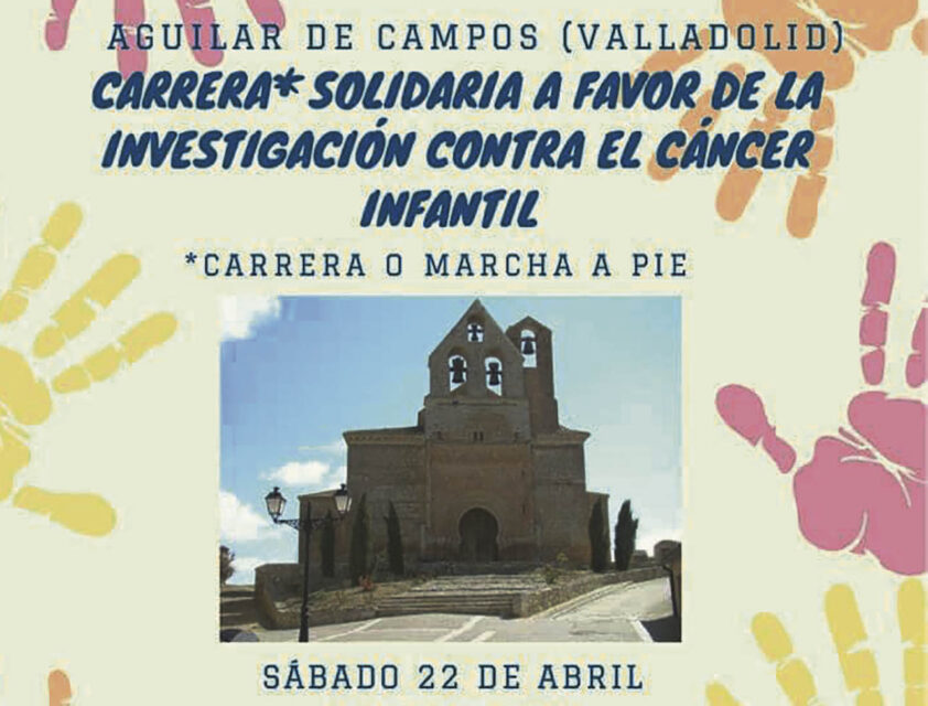 Aguilar organiza una carrera solidaria contra el cáncer infantil