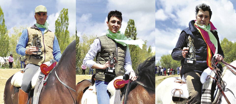 Alberto García, David Sanabria y Roberto Espinel ganan el I Concurso de Cintas de Villabrágima