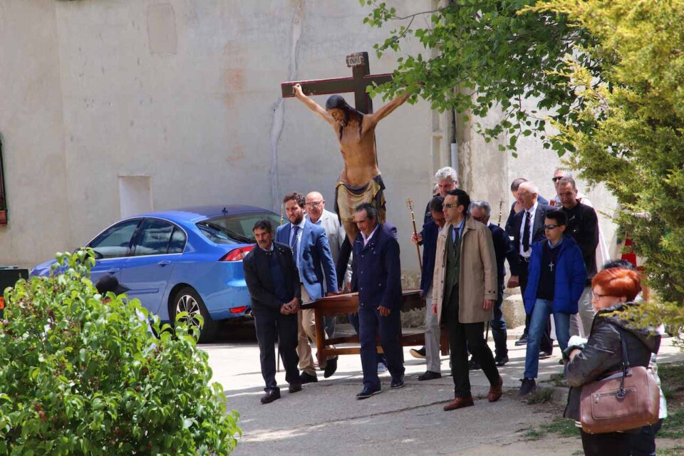 Todo listo para las fiestas del Santísimo Cristo de las Aguas de Palacios de Campos