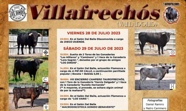 La Asociación Taurofrechós celebra mañana su VIII Encierro Campero