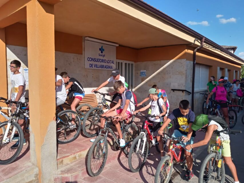 Villabrágima celebra una calurosa y participativa Marcha Cicloturista