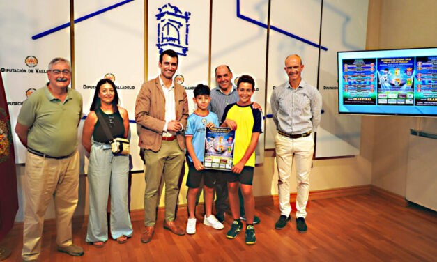 El II Torneo de fútbol sala ‘Villa de los Frailes’ se presenta en la Diputación de Valladolid