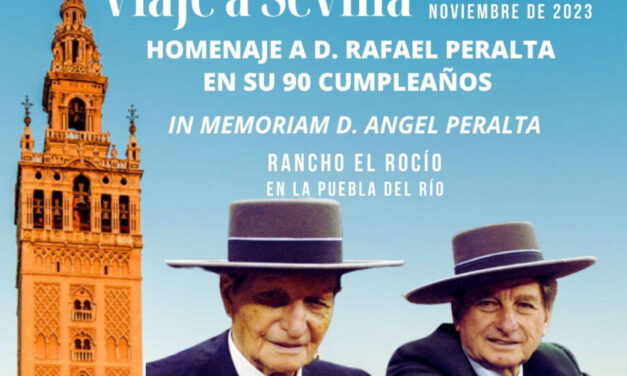 Rioseco organiza un viaje en homenaje a Rafael Peralta en su 90 cumpleaños