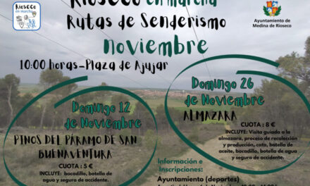 La rutas de senderismo Rioseco ‘en marcha’ regresan a partir de este domingo