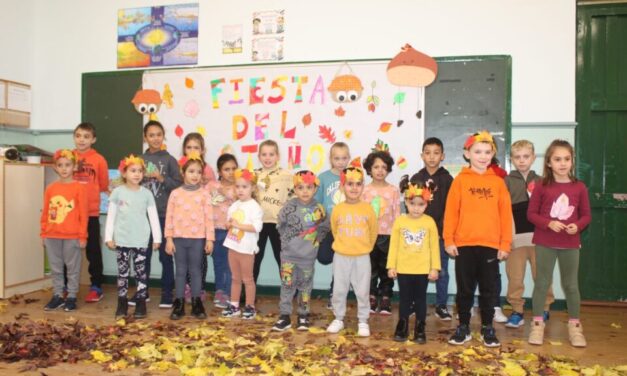 Los escolares de Villafrechós celebraron la fiesta de otoño