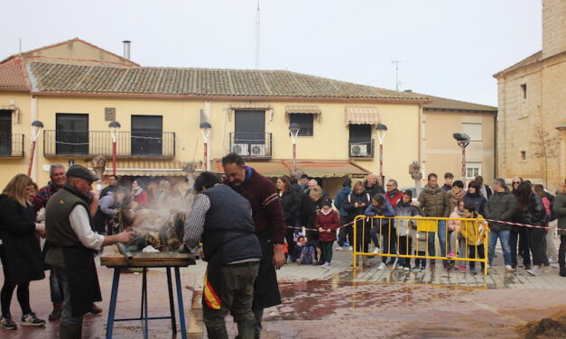 La  fiesta de la matanza de Villabrágima reúne a más de 800 personas en un día de tradición y riqueza gastronómica