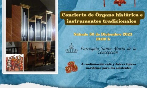 Castromonte acoge esta tarde un concierto de órgano