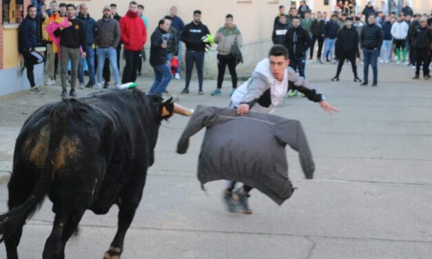 Miles de personas vibran con el Toro del Cotillón en Villafrechós