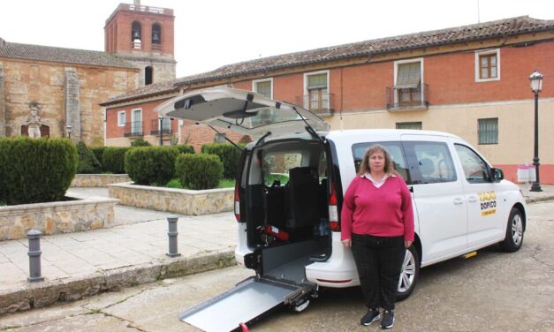 Un taxi rural adaptado desde Palazuelo de Vedija