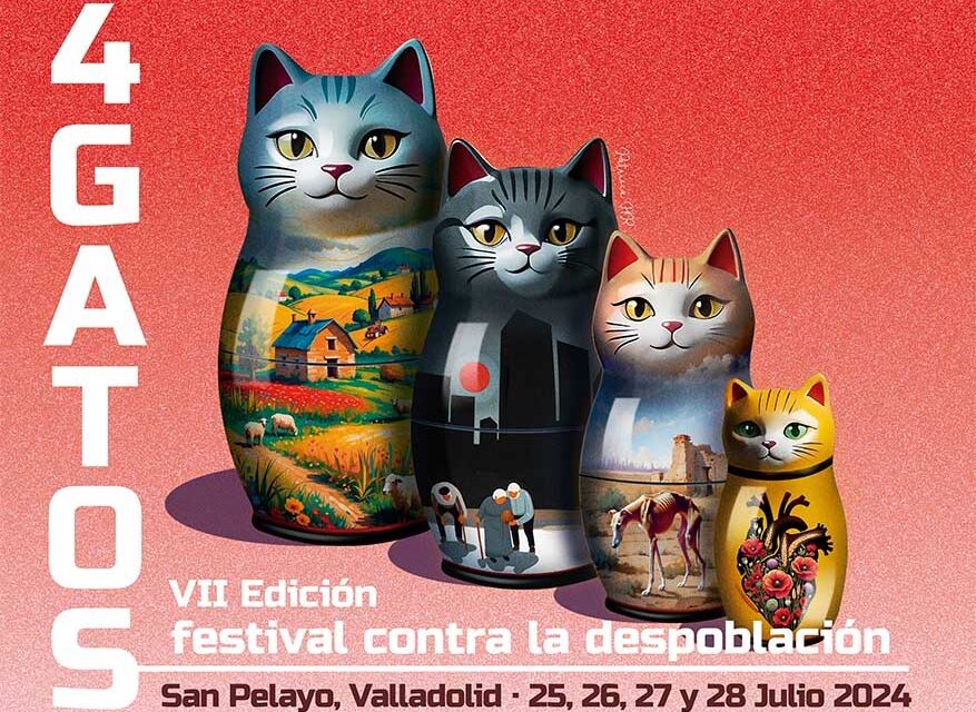 4 Gatos regresa para reivindicar la lucha contra la despoblación