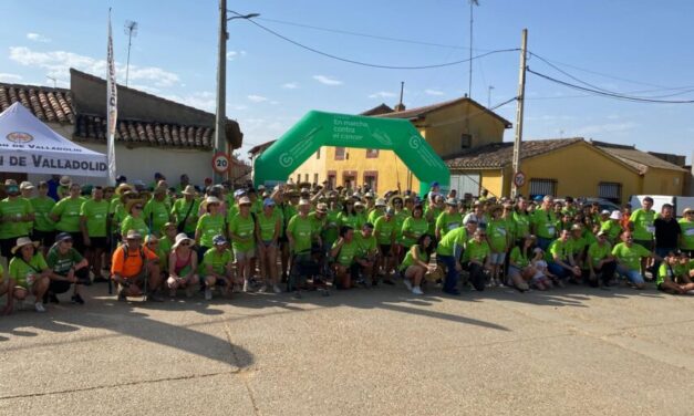 Los pueblos de la comarcan caminan contra el cáncer