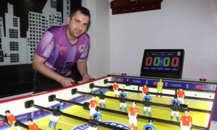 El campeón de futbolín que llegó desde Castromonte