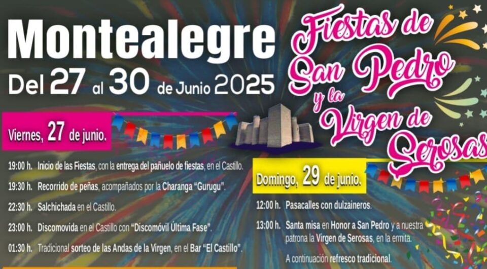 Montealegre de Campos arranca hoy las fiestas de San Pedro y la Virgen de Serosas