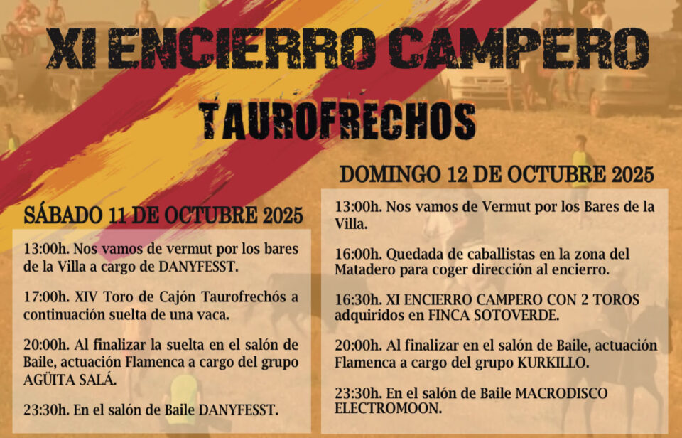 Villafrechós celebra su encierro y toro del cajón este fin de semana