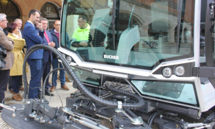 La Mancomunidad Campos Góticos estrena nueva barredora